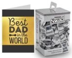 Swad Best Father/Dad Gift with Card (Swad Digestive Candy 125 Gift Box & 1 Greeting card) - Fast UK Delivery - Image 2