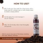 Bella Vita Organic Exfoliate Coffee Scrub For Face & Body, Blackhead Remover, De Tan Removal Ayurveda, Dirt Removal From Neck, Knees, Elbows, Arms, Pack of 2 (75 gm Each) - Fast UK Delivery - Image 7