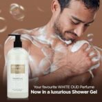Bella Vita Luxury White Oud EDP Premium Long Lasting Fragrance Perfume 100ml & Shower Gel for Deep Cleansing, Hydrating, Softer Skin with Aloe Vera 500ml - Fast UK Delivery - Image 7