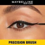 Maybelline New York Eyeliner, Smudge-proof and waterproof, Long-lasting, Liquid Colossal Bold Liner, Black, 3g (Pack of 2) Matte Finish - Fast UK Delivery - Image 6