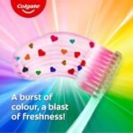 Colgate MaxFresh Rainbow Fresh Gel Toothpaste, with Heart Shaped Cooling Crystals, Triple Mint Flavour, and Ultrafreeze Technology for Intense Freshness, 100g - Fast UK Delivery - Image 7