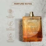 Bella Vita Luxury Honey Oud Unisex Eau De Parfum With Bergamot, Patchouli, Vanilla Premium, Long Lasting Sweet & Spicy Liquid Fragrance, 100ml - Fast UK Delivery - Image 4
