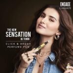 Engage L'amante Click & Brush Perfume Pen for Women, Eau De Parfum, Skin Friendly Perfume for Women - Fast UK Delivery - Image 3