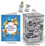 Swad Happy Birthday Uncle Gift with Card (Swad Digestive Candy 125 Gift Box & 1 Greeting card) - Fast UK Delivery - Image 3