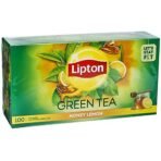 Lipton Green Tea Honey & Lemon 100 Tea Bags-Pack Of 2, 1600 Gram - Fast UK Delivery - Image 6