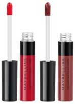 Maybelline New York Sensational Liquid Matte Lipstick 11, Made Easy, 7G. and Maybelline New York Sensational Liquid Matte Lipstick 03 Flush It Red, 7G - Fast UK Delivery