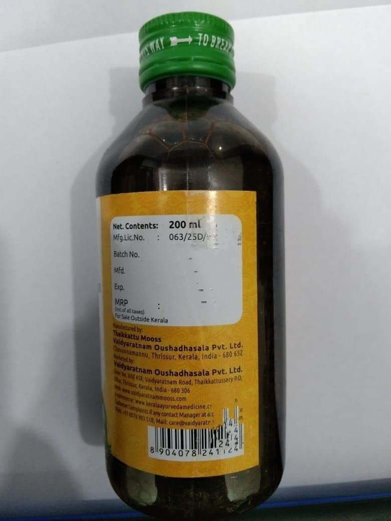 uk51CVYeIph8L-1.jpg VAIDYARATNAM MUSALEEKHADIRADI KASHAYAM - Fast UK Delivery - Image 1