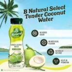 B Natural Select Tender Coconut Water, 200ml, No Added Sugar, 100% Refreshing, Nariyal Pani Drink, No Artificial Flavour, Helps in Hydration - Fast UK Delivery - Image 3