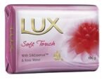 LUX Rose & Vitamin E Soap, Bathing Soap With Floral Fragrance, Soft, Moisturized And Glowing Skin, 100 g - Fast UK Delivery - Image 2