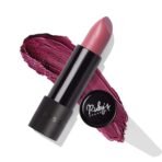 Ruby's Organics Semi-Matte Lipstick for Women All Indian Tones- Highly Pigmented, Moisturizing, Non Drying, Lightweight and Long Lasting- Lip Makeup, Synthetic Chemical Free- Berry, 3.7g - Fast UK Delivery