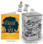 Swad Gift for Happy Diwali Deepawali with Card (Swad Digestive Candy 125 Gift Box & 1 Greeting card) - Fast UK Delivery - Image 3