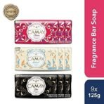 Camay Chic, Classic and Natural Soap, French fragrance, for soft supple skin, International Beauty Bar, Imported soap, 125g (pack of 9), Multicolor - Fast UK Delivery - Image 3