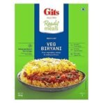 Gits Ready to Eat Rice Combo 1060g (Veg Biryani 265g X Pack of 2 + Masala Rice 265g + Veg Pulao 265g) - Fast UK Delivery - Image 4