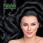 Nisha Cream Hair Color Natural Black, Permanent Hair Colour for Women Men, No Ammonia, Ultra Soft Deep Shine, 100% Grey Coverage, 1.0 Black Hair Colour 120gm Pack of 3 - Fast UK Delivery - Image 4