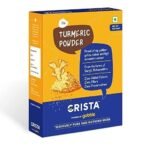CRISTA 500 gms Turmeric Powder | Pure Turmeric | Ground in-house | Zero added Colours, Fillers, Additives & Preservatives | Natural - Image 2