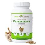 Attar Ayurveda Punarnava Capsules 350 mg - 60 capsules for Kidney Support | Support Digestion, Detoxify Body | Pure and Natural | Non-GMO - Fast UK Delivery