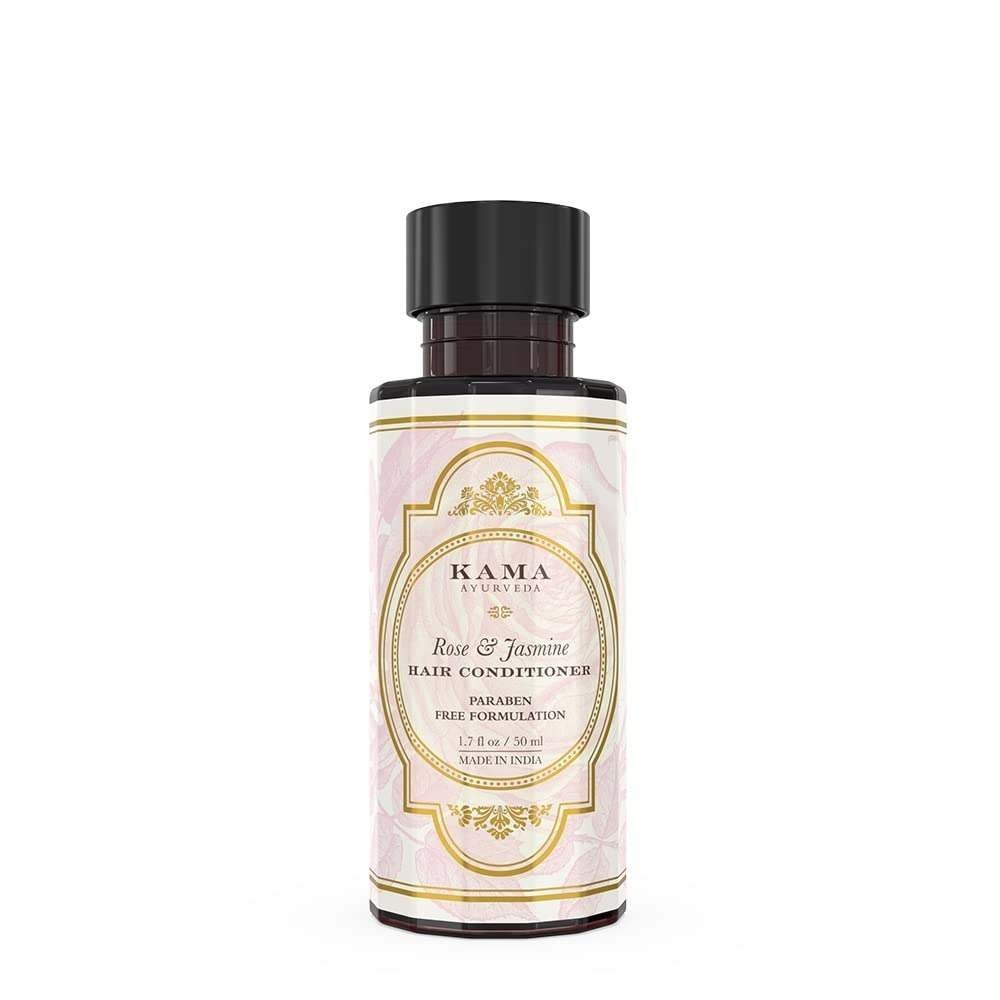 uk51DdQ5BtwmL-1-1.jpg Kama Ayurveda Rose and Jasmine Hair Conditioner, 50ml - Fast UK Delivery - Image 1