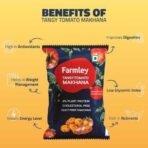 Farmley Roasted Makhana I 204 gram I Peri Peri, Tangy Tomato, Cream & Onion, Achaari (51g each, Pack of 4) | Healthy Makhana Roasted In Olive Oil Snacks (Combo Of 4) - Fast UK Delivery - Image 5