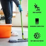 Beco Eco-Friendly Floor Cleaner Sheets | 30 Sheets | Disolves Easily in Water | Natural Ingredients | Chlorine Free | Easy to Use | Pet Friendly - Fast UK Delivery - Image 5