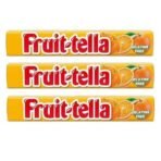 Fruit-Tella Blackcurrent (Pack Of 3), Fruit-Tella Orange Flavour (Pack Of 3) Chewy Toffee Stick (6 x 32.4g) - Fast UK Delivery - Image 4