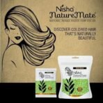 Nisha Nature Mate Natural Henna Based Hair Color, Ammonia Free, No Resorcinol, Long Lasting Hair Colour, Salon-like Results, Smooth, Silky, and Shiny Hair - Fast UK Delivery - Image 6