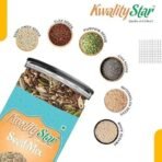 Kwality Star Seed Mix - Healthy Blend of Sunflower, Pumpkin, Watermelon & More Seeds | Roasted Super Seeds | Boost Energy & Immunity | 250g Pack - Fast UK Delivery - Image 4