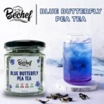 Bechef Flower Tea - Blue Butterfly Pea Tea - 25 gm|| Herbal tea || Relives Stress || Iced Tea || Skin and Hair Well being| - Fast UK Delivery - Image 4
