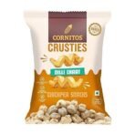Cornitos Crusties Dilli Chaat Chickpeas Puffs 57g - Fast UK Delivery - Image 3