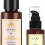KAMA AYURVEDA ELADI HYDRATING LIGHT CREAM 12GM & Kama Ayurveda Pure Rose Combo - Fast UK Delivery