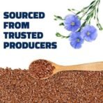 Farmley Premium Flax Seeds, Alsi Seeds - 200 grams I Rich in Fiber & Omega -3 - Fast UK Delivery - Image 5
