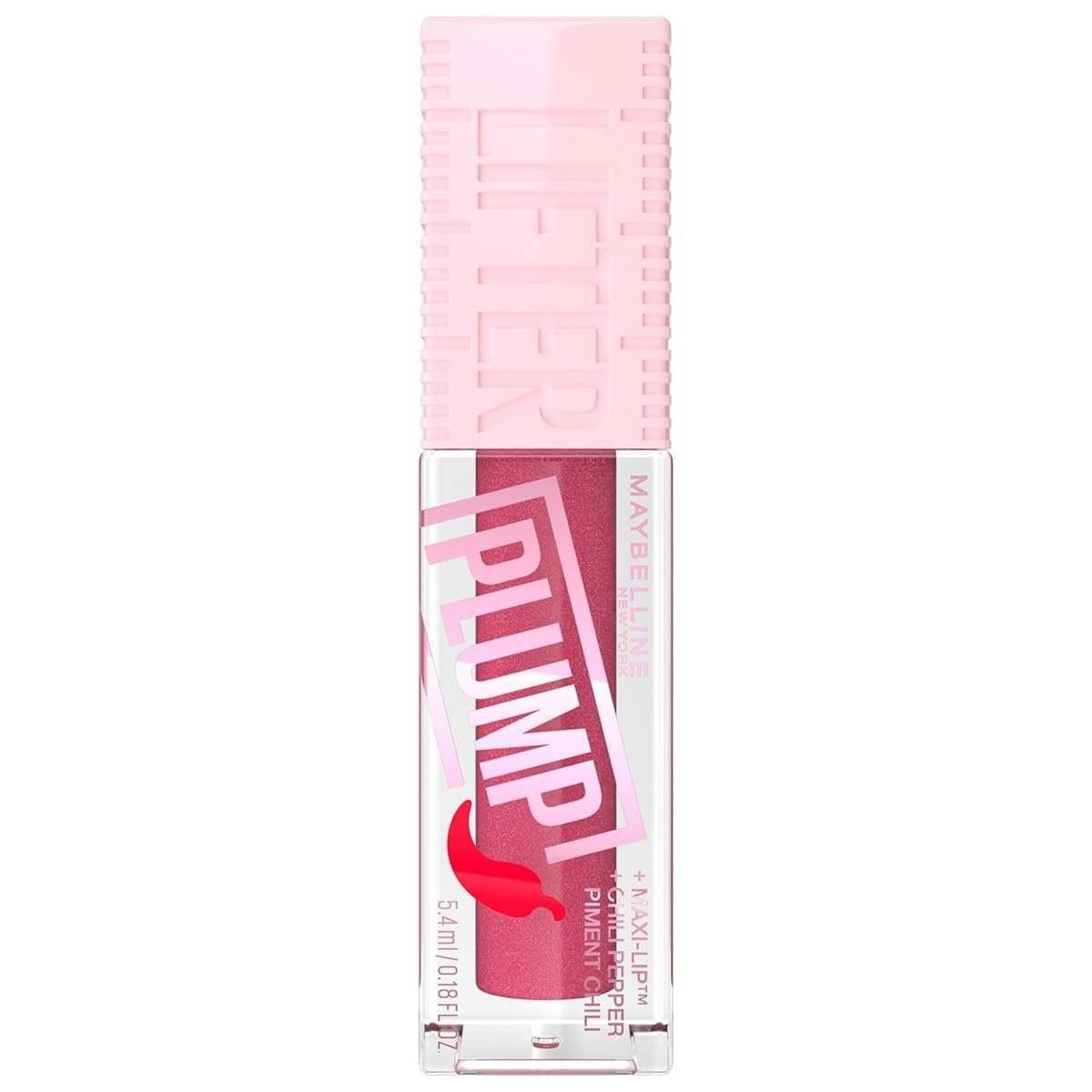 uk51EH9qdjIjL-1.jpg Maybelline New York Lifter Plump - Plumping Lip Gloss, Mauve Bite, 5ml - Fast UK Delivery - Image 1