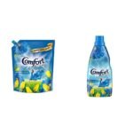 Comfort After Wash Morning Fresh Fabric Conditioner Pouch - 2 L & After Wash Morning Fresh Fabric Conditioner, Liquid 860 Ml Comb - Fast UK Delivery
