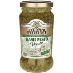 Filippo Berio Basil Pesto Vegan | Dairy Free Plant Based Gluten Free, 6.7 oz 190 g - Fast UK Delivery - Image 2