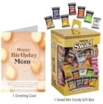 Swad Happy Birthday Mom Mother Gift with Card (Swad Mix Candy 125 Gift Box & 1 Greeting card) 2 units - Fast UK Delivery - Image 3
