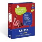 CRISTA Red Chilli Powder | Laal Mirch Powder with Natural Oils | Zero added Colours, Fillers, Additives & Preservatives | Medium Spicy Grade | 500 gms - Image 2