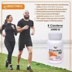 Beta Carotene 25000Iu - 60 Capsules - Fast UK Delivery - Image 6