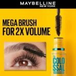 Maybelline New York Mascara, Volumizing & Lengthening, Waterproof, Black, Volume Express Colossal, 10ml - Fast UK Delivery - Image 3