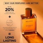Bella Vita Luxury Honey Oud Unisex Eau De Parfum With Bergamot, Patchouli, Vanilla Premium, Long Lasting Sweet & Spicy Liquid Fragrance, 100ml - Fast UK Delivery - Image 5