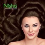 Nisha Cream Hair Color Rich Bright Long Lasting Hair Colouring For Ultra Soft Deep Shine 100% Grey Coverage Conditioning With Natural Herbs Dark Brown (Pack of 1) - Fast UK Delivery - Image 4