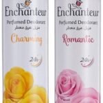 Enchanteur Romantic Perfumed Deo Spray, 150ml And Charming Perfumed Deo Spray, 150ml for Women - Fast UK Delivery