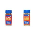 CRISTA International Multipurpose Combo - 2 | Peri-Peri Spice Mix X 1, 45 gms & Classic Italian Seasoning X 1, 40gm | No Added Colours, Fillers & Preservatives | Pack of 2