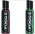 FOGG Deo Combo Pack (PUNCH + RUSH 300ml) Body Spray - For Men (300 ml, Pack of 2) - Fast UK Delivery