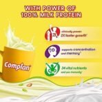 Complan Nutrition Drink Powder for Children, Pista Badam Flavour, 500 g Carton & Creamy Classic 500g | Nutrition drink for kids with protein & 34 vital nutrients - Fast UK Delivery - Image 4
