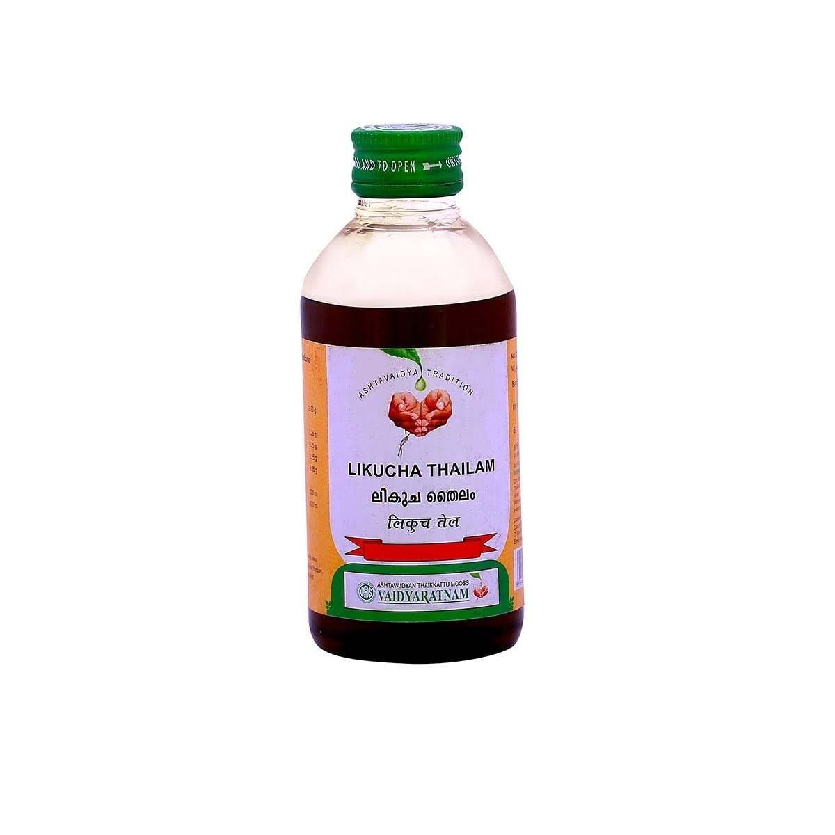 uk51Fww3ZGc4L-1.jpg Vaidyaratnam Likucha Thailam 200 ml - Fast UK Delivery - Image 1