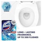 Domestos Power 5 Toilet Rim Block, Ocean, Limescale Removal with Long Lasting Ocean Fragrance, Provides Hygiene & Shine, 55 gm (Pack Of 2) - Fast UK Delivery - Image 6