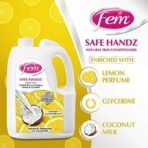 Fem Safe Handz Hand Wash - Enriched with the Goodness of Saffron & Blossom with Coconut Milk - 5 L & Fem Safe Handz Handwash, Refill Pack - 5 L - Fast UK Delivery - Image 7