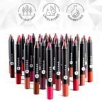 SUGAR Cosmetics Matte as Hell Crayon Lipsticks for Women | Lasts Up To 8+ Hours | Lip Crayon with Sharpener | 2.8gm - 24 Rachel Berry - Fast UK Delivery - Image 6