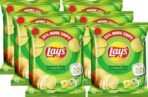 Lay's Potato Chips - American Style Cream & Onion Flavour 12.5g (Pack of 6) - Fast UK Delivery - Image 2