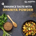 Emami Healthy & Tasty Mantra Dhaniya (Coriander) Powder (500 grams) | 100% Natural | Ground Using Cryo Grinding Technology | Retains Maximum Essential Oils |No Added Colour and Preservatives - Fast UK Delivery - Image 6