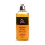 The Bath Store Mandarin Orange Body Wash Shower Gel | Tan Removal Body Wash | Shower Gel for Men & Women | Body Wash for Summer | Cleanses Acne & Exfoliating Body Wash | Long Lasting Fragrance - 300 Ml - Fast UK Delivery